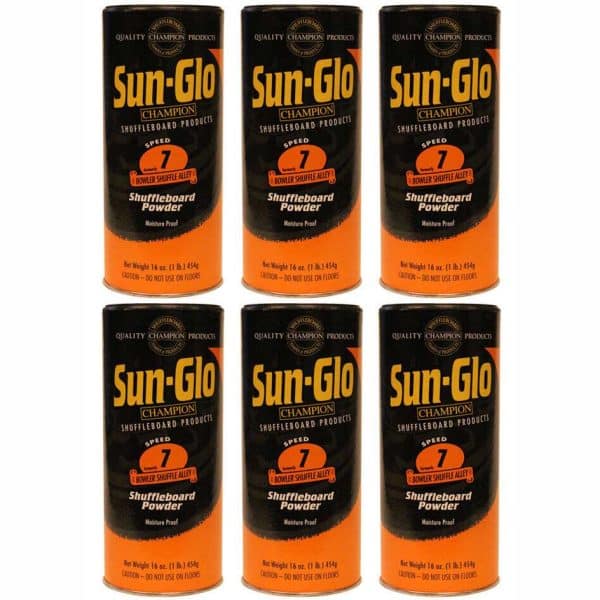 Sun Glo Speed 7 Shuffle Alley Wax Powder | 6 Cans | moneymachines.com
