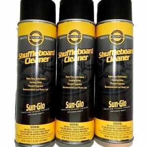 Sun Glo Shuffleboard Spray Cleaner | 3 Cans | moneymachines.com