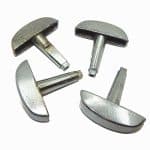 Oak Coin Mechanism Turn Handles For Gumball Vending Machines | Preowned Set of 4