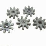 Oak Gumball Machine Coin Mechanism Drive Gear Parts | Used Set of 5