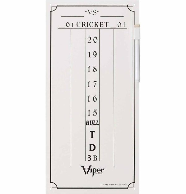 Viper Cricket Dry-Erase Dart Score Board | 41-0310 | moneymachines.com