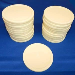 3 1/4" Air Hockey Table Pucks | Set of 25 Commercial Large Puck